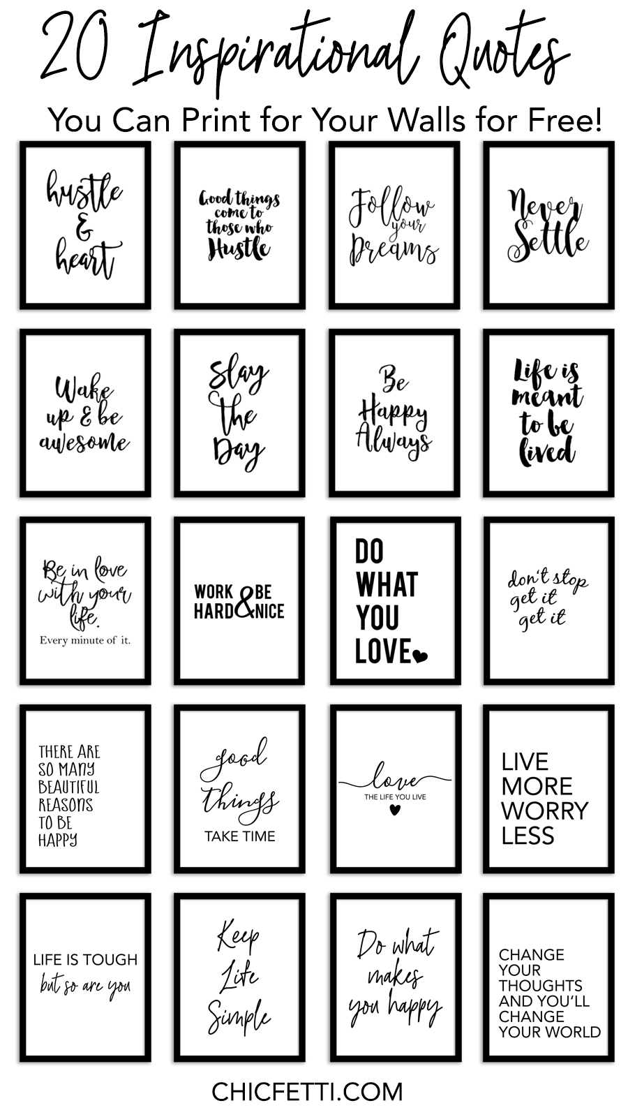 Free Printable Quotes And Sayings 2018 | Corner Of Chart And Menu - Free Printable Quotes And Sayings