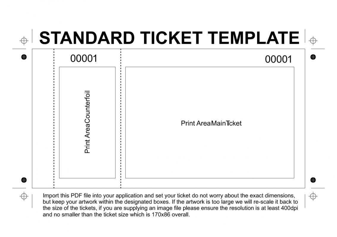 Free Printable Raffle Tickets Template | Template | Ticket Template - Free Printable Admission Ticket Template