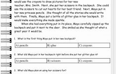 free printable reading comprehension worksheets for 5th grade free printable 3rd grade reading worksheets Free Printable Reading Comprehension Worksheets For 5Th Grade - Free Printable 3Rd Grade Reading Worksheets