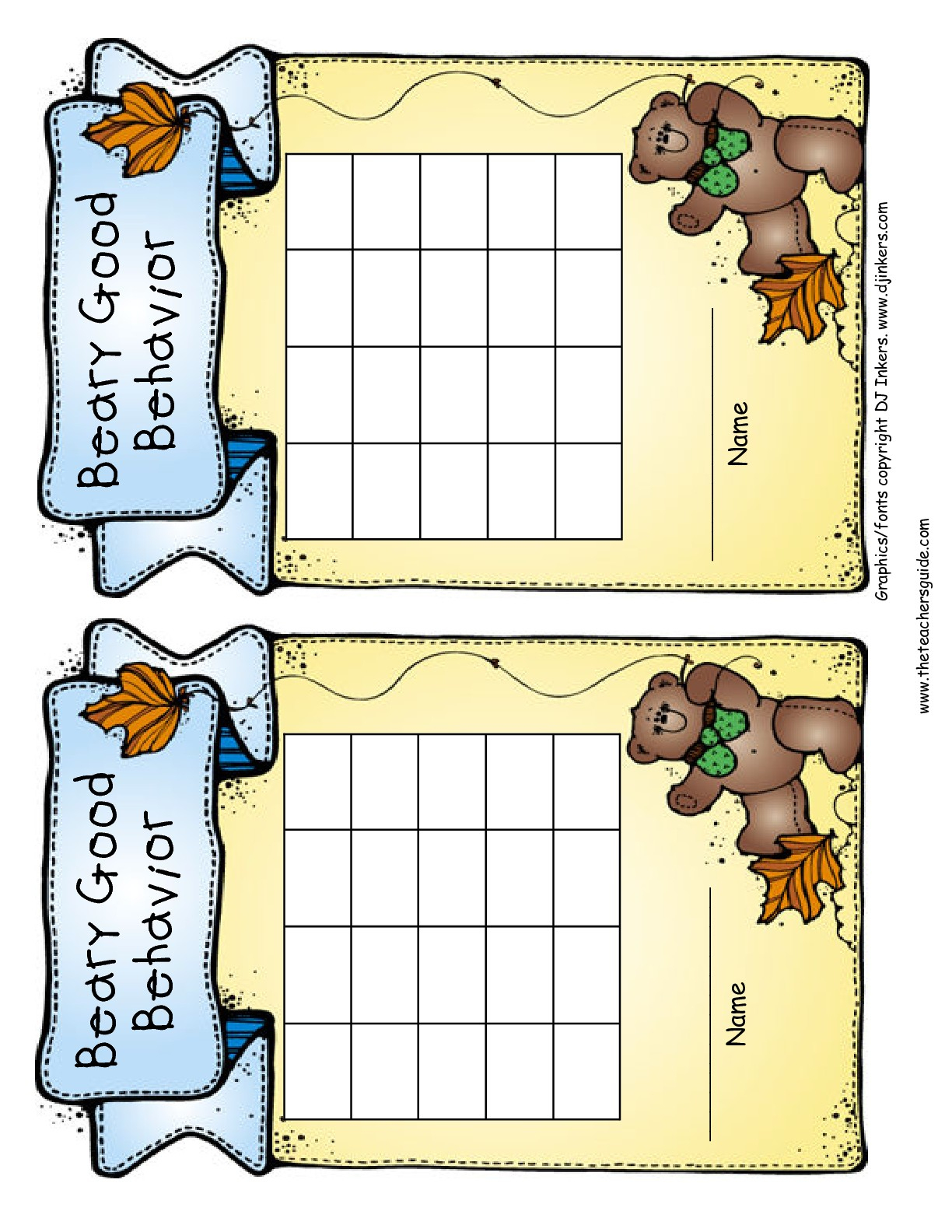 Free Printable Reward And Incentive Charts - Free Printable Charts For Classroom