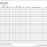 Free Printable Running Log Or Walking Log Template For Excel Within   Free Printable Walking Log