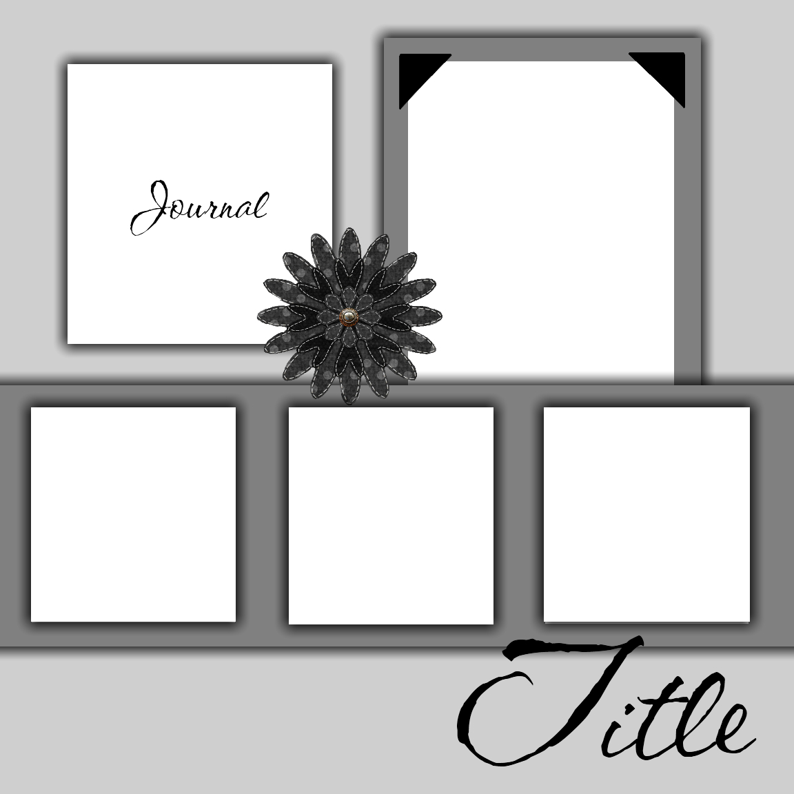 Free Printable Scrapbook Layout Templates | Free Scrapbook Templates - Free Printable Scrapbook Templates