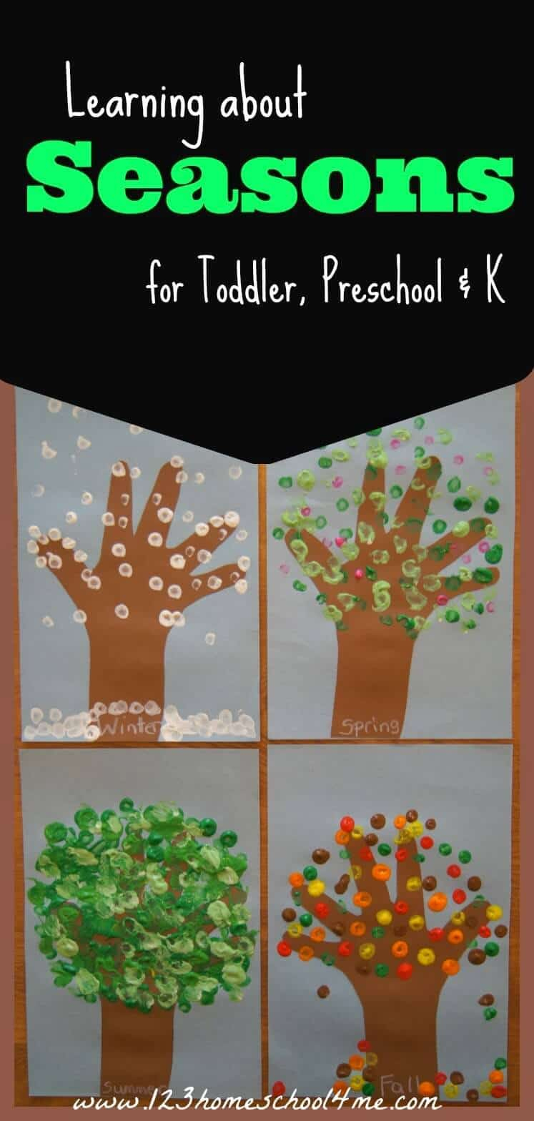 Free Printable Seasons Activities | 123 Homeschool 4 Me - Free Printable Pictures Of The Four Seasons