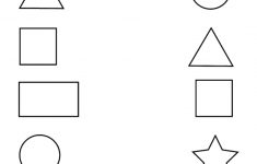 Free Printable Shapes Worksheets For Toddlers And Preschoolers - Large Printable Shapes Free