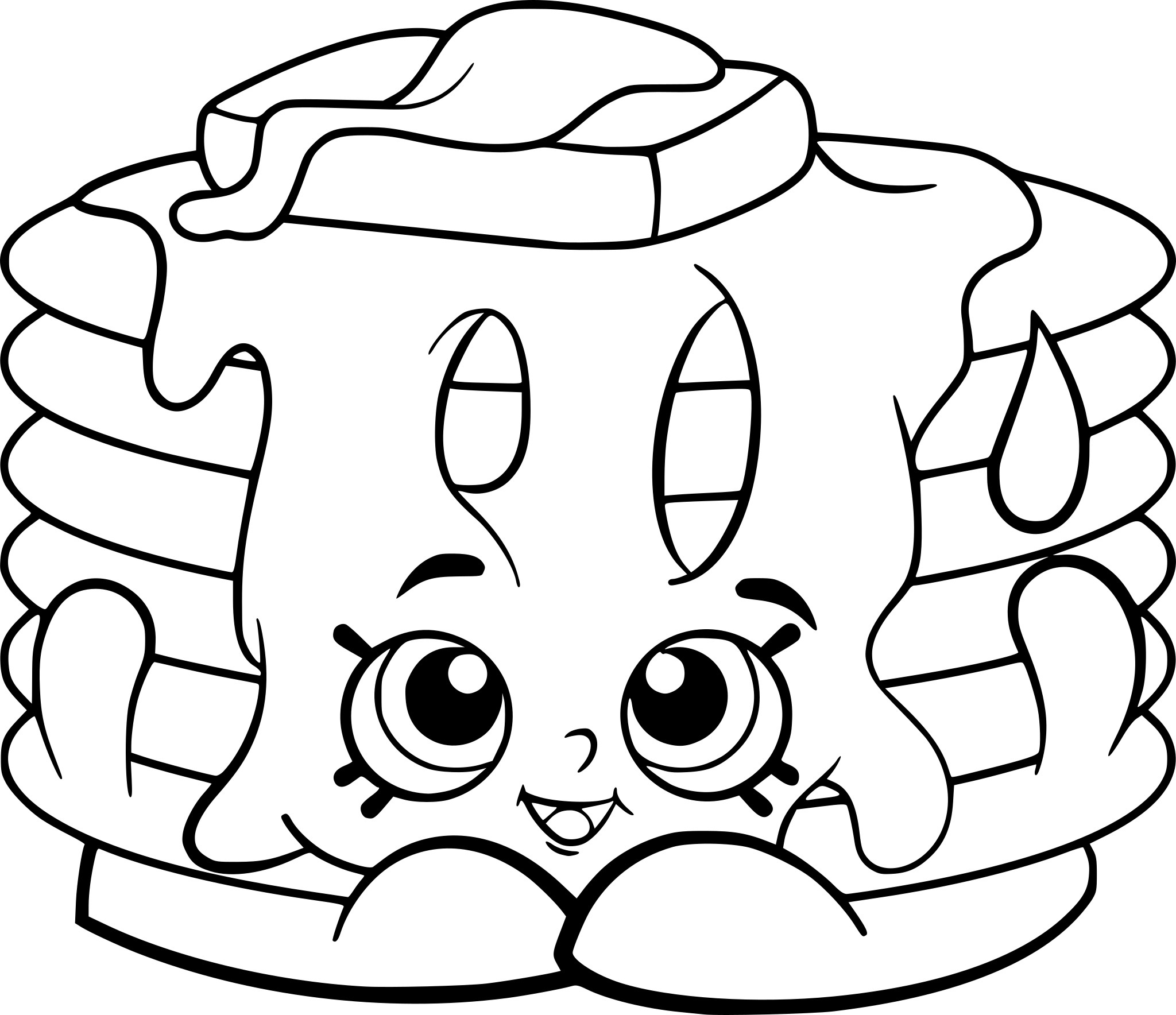 Free Printable Shopkins Coloring Pages - Coloring Pages For Kids - Shopkins Coloring Pages Free Printable