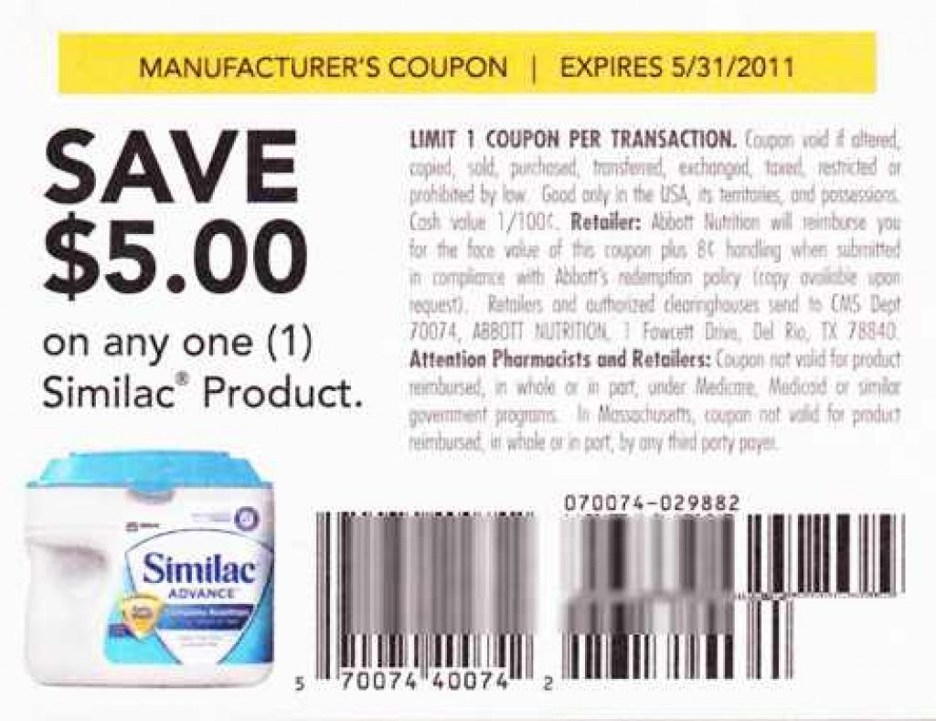 Free Printable Similac Sensitive Coupons | Free Printable - Free Printable Similac Coupons Online