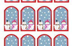 Free Printable Snowman Christmas Gift Tags - Free Printable Toe Tags