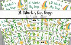 Free Printable St. Patrick's Day Bingo: 40 Cards - Free Printable St Patrick&amp;#039;s Day Card