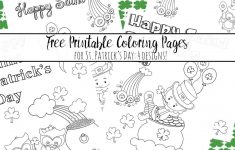 Free Printable St. Patrick's Day Coloring Pages: 4 Designs! - Free Printable Saint Patrick Coloring Pages