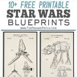 Free Printable Star Wars Blueprints | Star Wars Free Vintage   Free Printable Posters