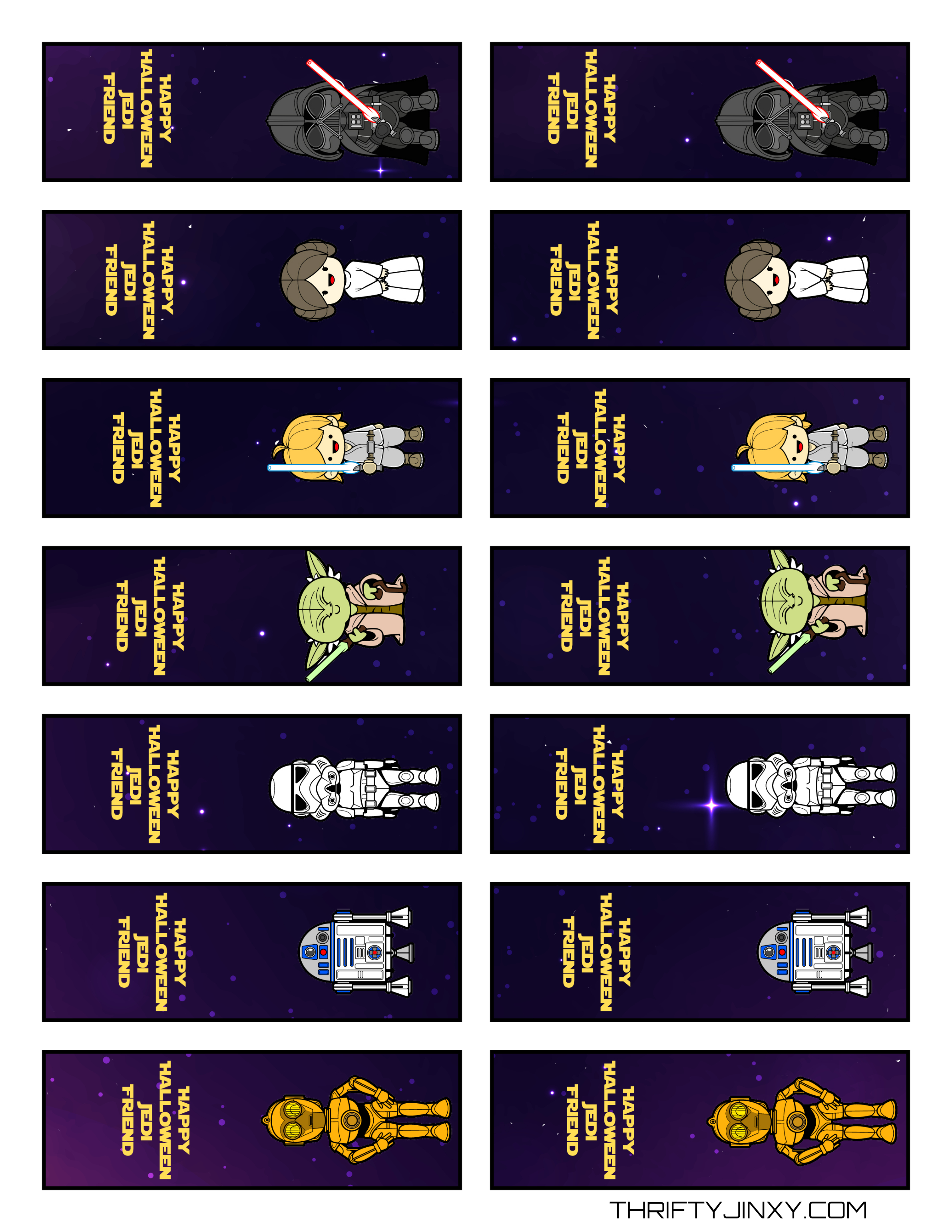Free Printable Star Wars Halloween Tic Tac Labels - Thrifty Jinxy - Free Printable Tic Tac Labels