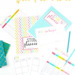 Free Printable Student Planner {46 Pages}   Sarah Titus   Free Printable Student Planner