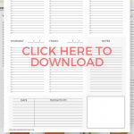 Free Printable Student Planner For Students Of All Ages | Best Of   Free Printable Student Planner