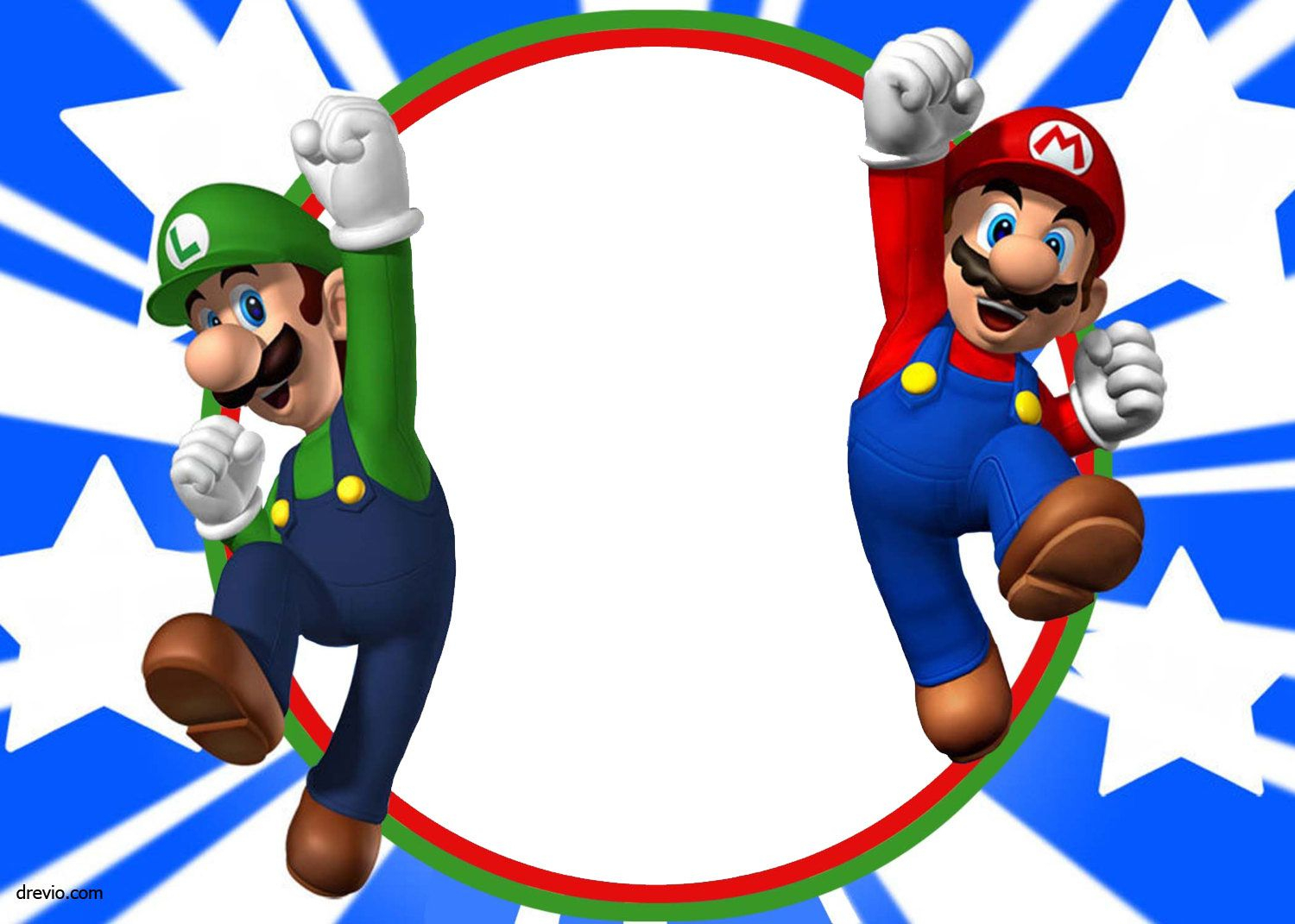 Free Printable Super Mario Bros Invitation | Mario Birthday - Free Printable Super Mario Bros Invitations