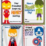 Free Printable Superhero Valentine's Day Cards | Valentine Love   Free Printable Superman Valentine Cards