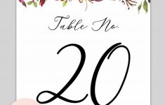 Free Printable Table Numbers - Download And Print These Free Printab - Free Printable Table Numbers