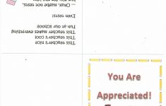 Free Printable Teacher Appreciation Card | Secret Pal Ideas From - Free Printable Teacher Appreciation Cards