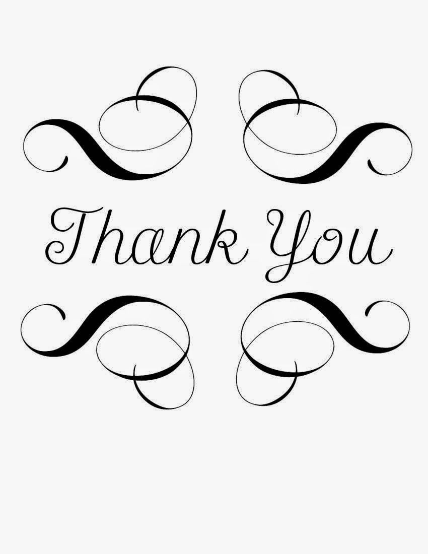 Free Printable Thank You Cards | Printables | Pinterest - Free Printable Thank You Cards Black And White