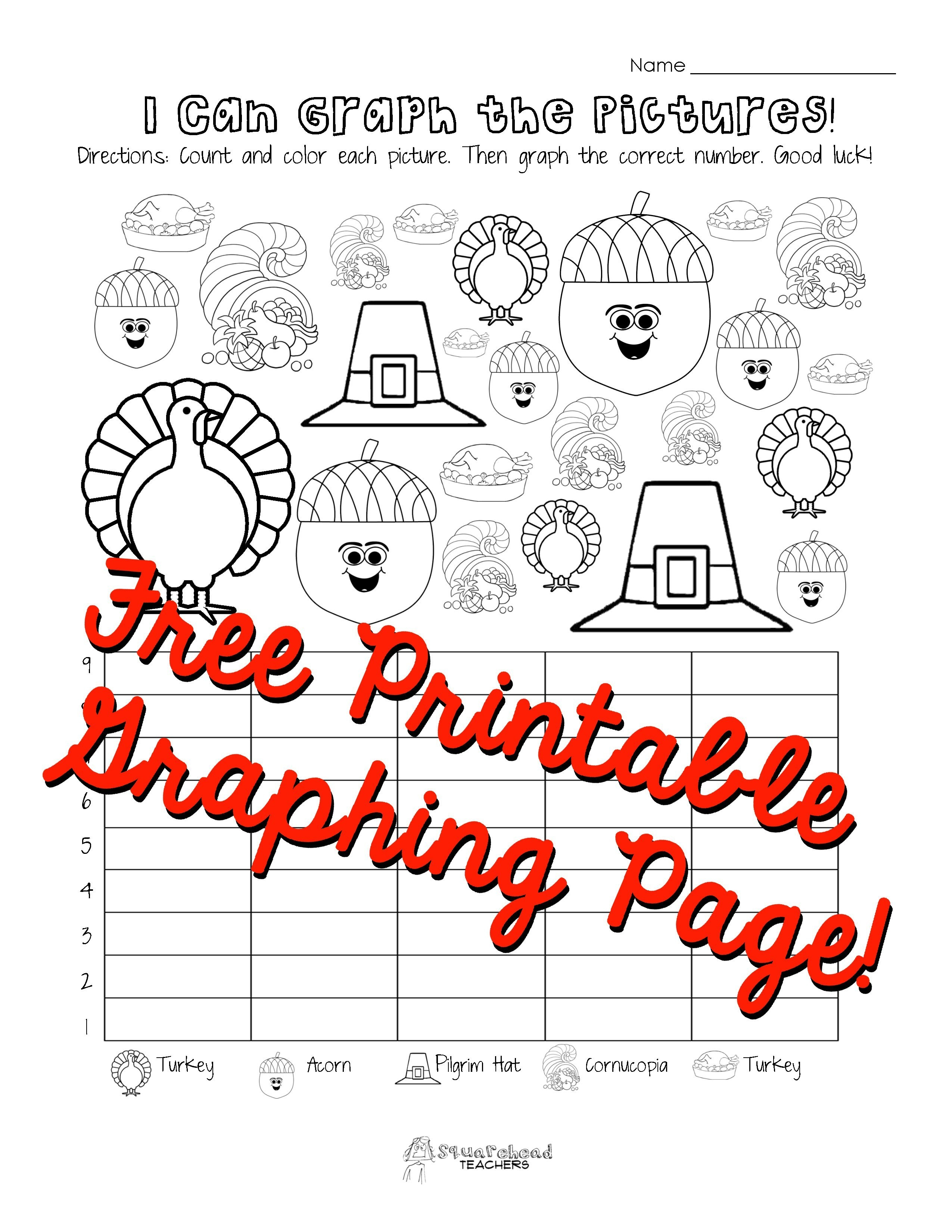 Free Printable Thanksgiving Math Worksheets – Worksheet Template - Free Printable Pilgrim Hat Pattern