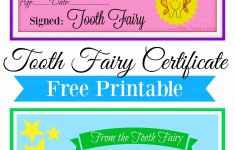 Free Printable Tooth Fairy Certificate | Tooth Fairy Ideas | Tooth – Free Printable Best Daughter Certificate