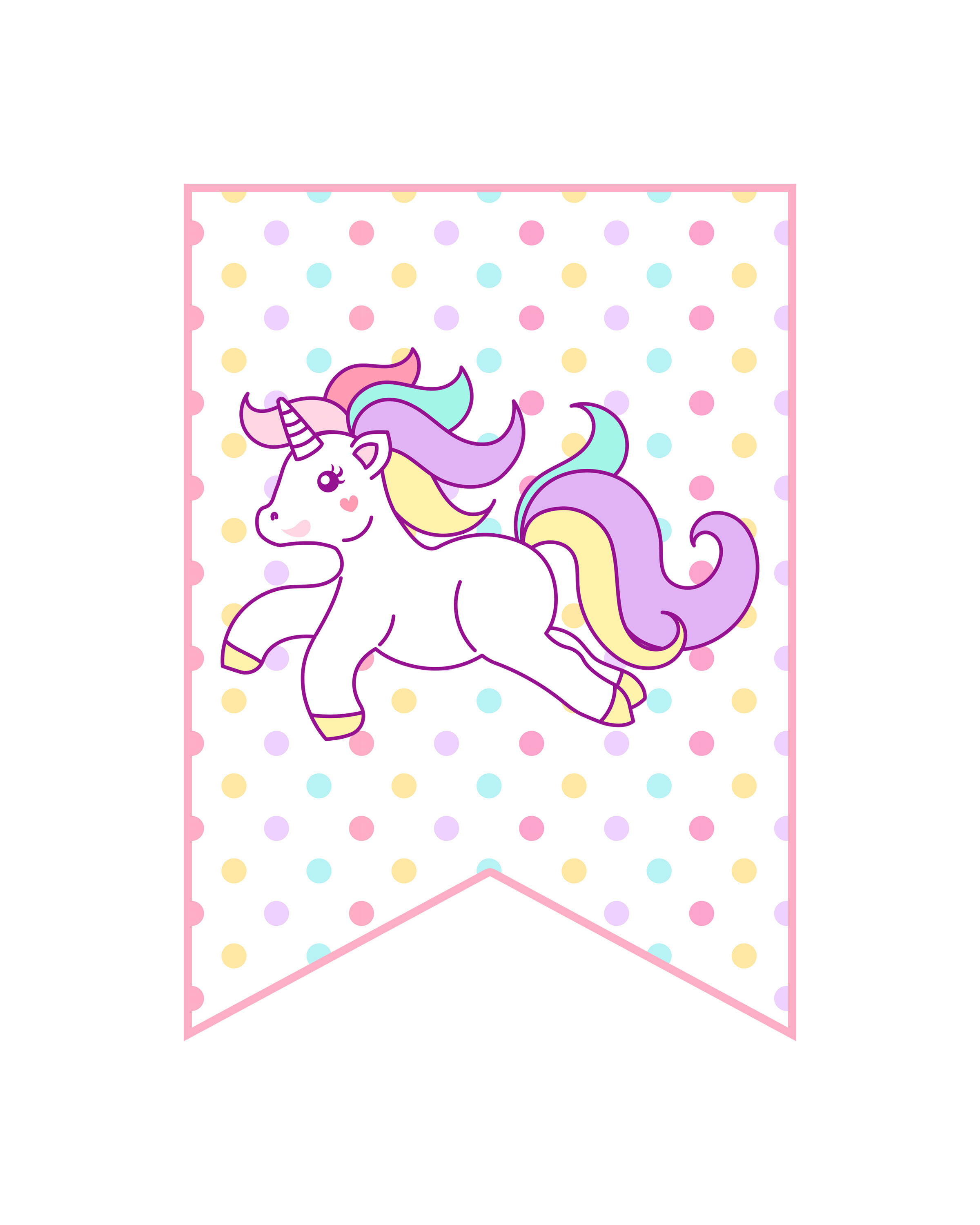 Free Printable Unicorn Party Decorations Pack - The Cottage Market - Unicorn Name Free Printable