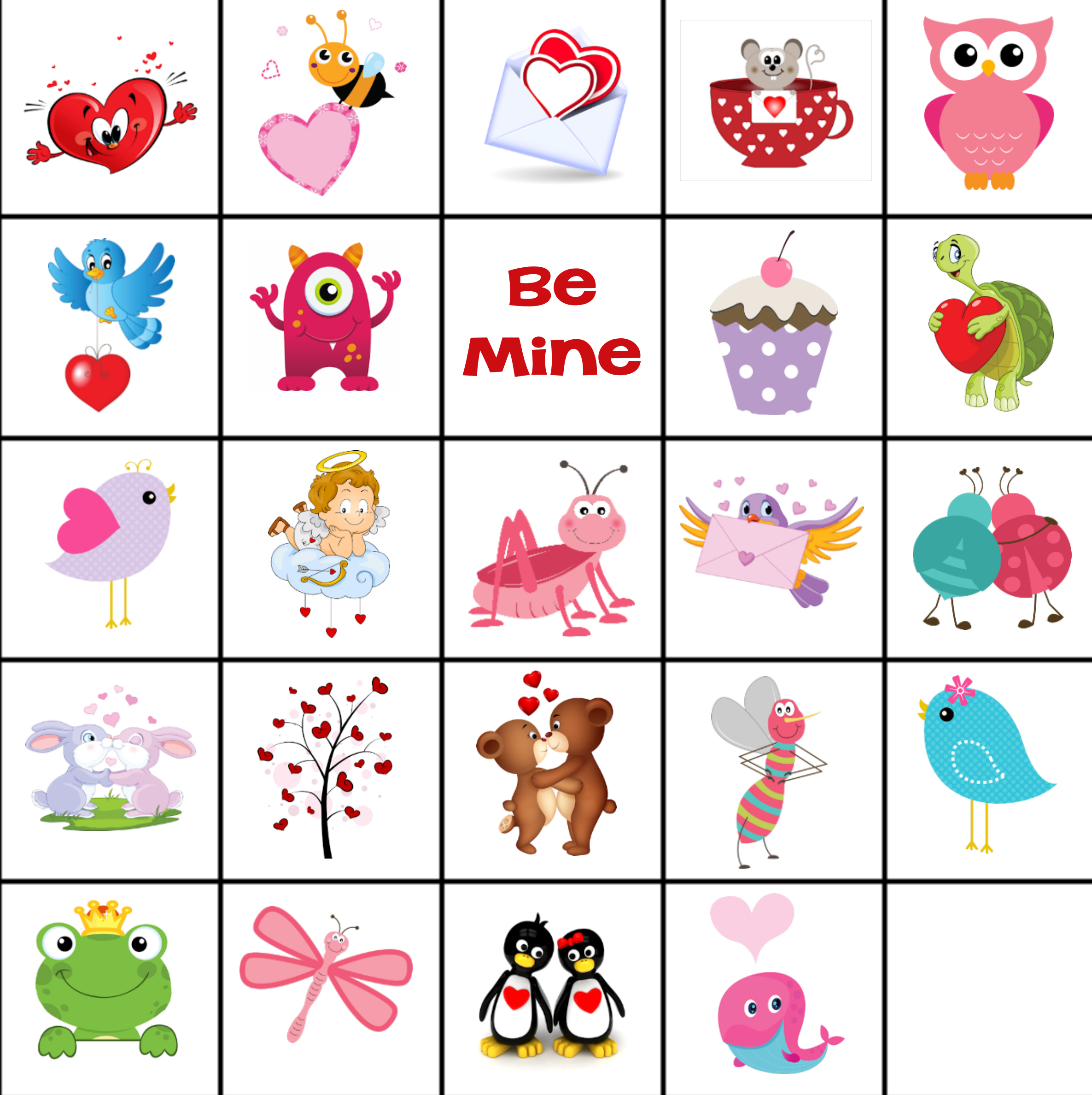 Free Printable Valentine Memory Game - Free Printable Matching Cards