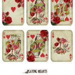 Free Printable   Valentine's Day Playing Cards (Ephemera's Vintage   Free Printable Deck Of Cards