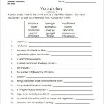 Free Printable Vocabulary Quiz Maker | Free Printable   Free Printable Vocabulary Quiz Maker