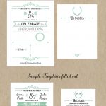 Free Printable Wedding Invitation Template | Wedding | Pinterest   Free Printable Wedding Invitation Templates
