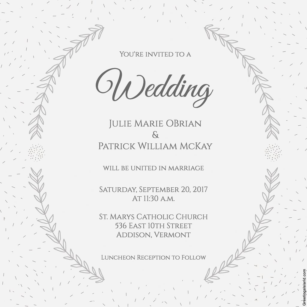 Free Printable Wedding Invitations | 12 Mesmerizing Free Bridal - Free Printable Wedding Invitation Templates