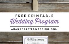 free printable wedding program crafty 2 the corediy galore free printable wedding programs Free Printable Wedding Program | Crafty 2 The Core~Diy Galore - Free Printable Wedding Programs