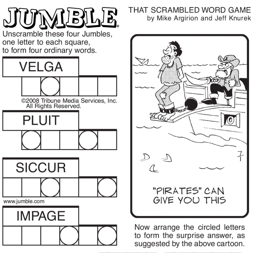 Free Printable Jumble Word Puzzles Free Printable Templates