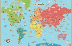 Free Printable World Map For Kids Maps And | Gary's Scattered Mind - Free Printable World Maps Online