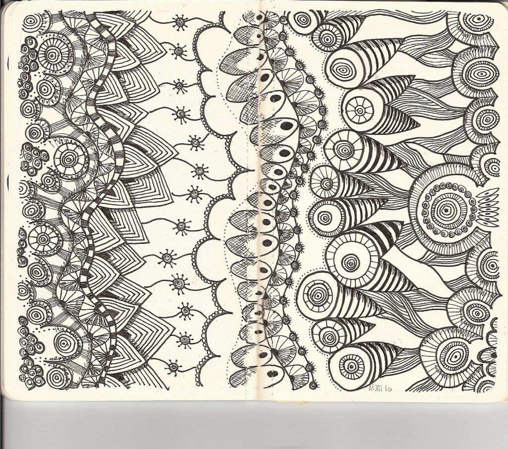 Free Printable Zentangle Coloring Pages For Adults | Coloring Pages - Free Printable Doodle Patterns