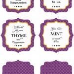 Free Printables : Thank You Labels | School Ideas | Pinterest   Free Printable Plant Labels