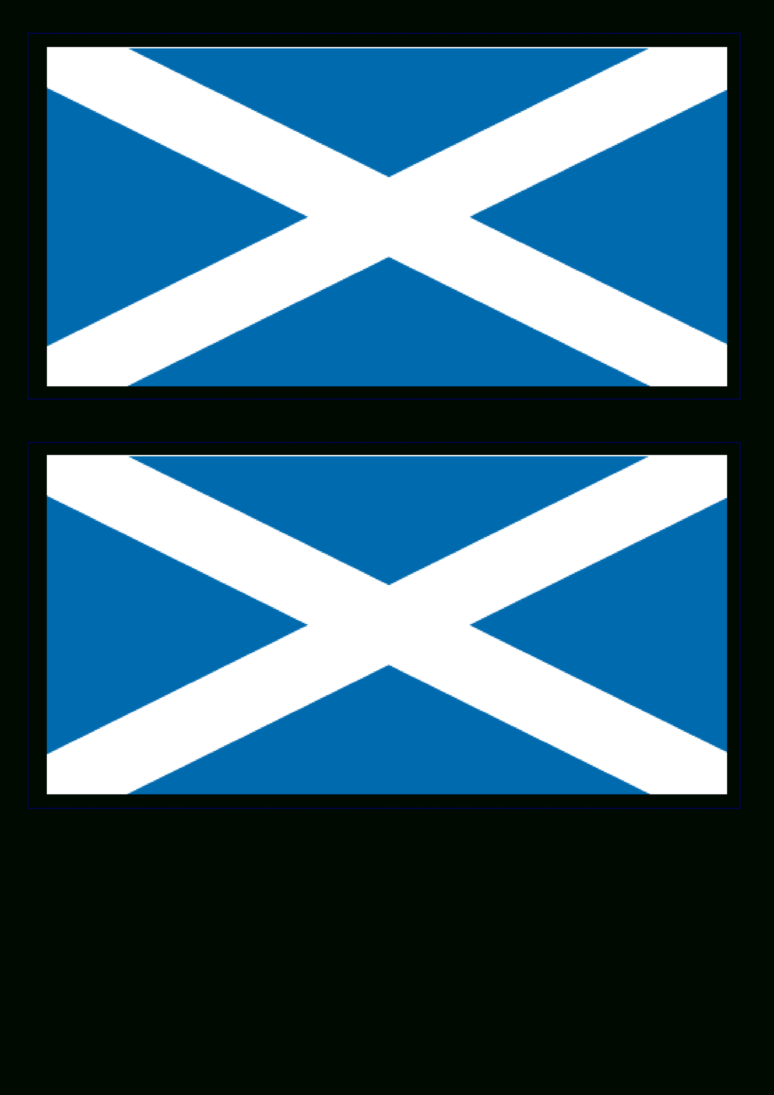 Free Scotland Flag | Templates At Allbusinesstemplates - Free Printable Scottish Flag