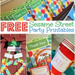 Free Sesame Street Birthday Party Printables   Free Printable Sesame Street Sign