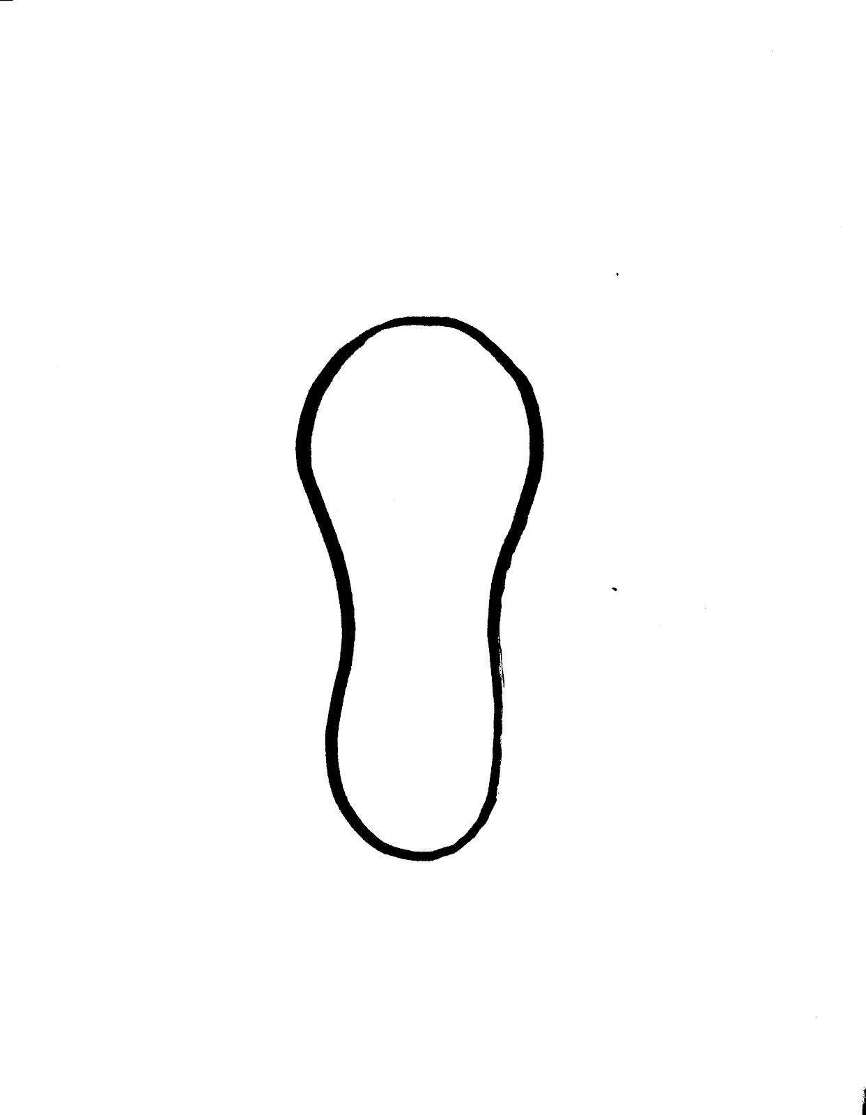 Free Shoe Outline, Download Free Clip Art, Free Clip Art On Clipart - Free Printable Shoe Print Template