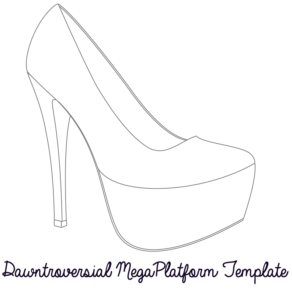 Free Shoe Outline Template, Download Free Clip Art, Free Clip Art On - Free Printable Shoe Print Template