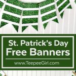 Free St. Patrick's Day Banner | Recipe & Holiday Favorites   Free Printable St Patrick's Day Banner