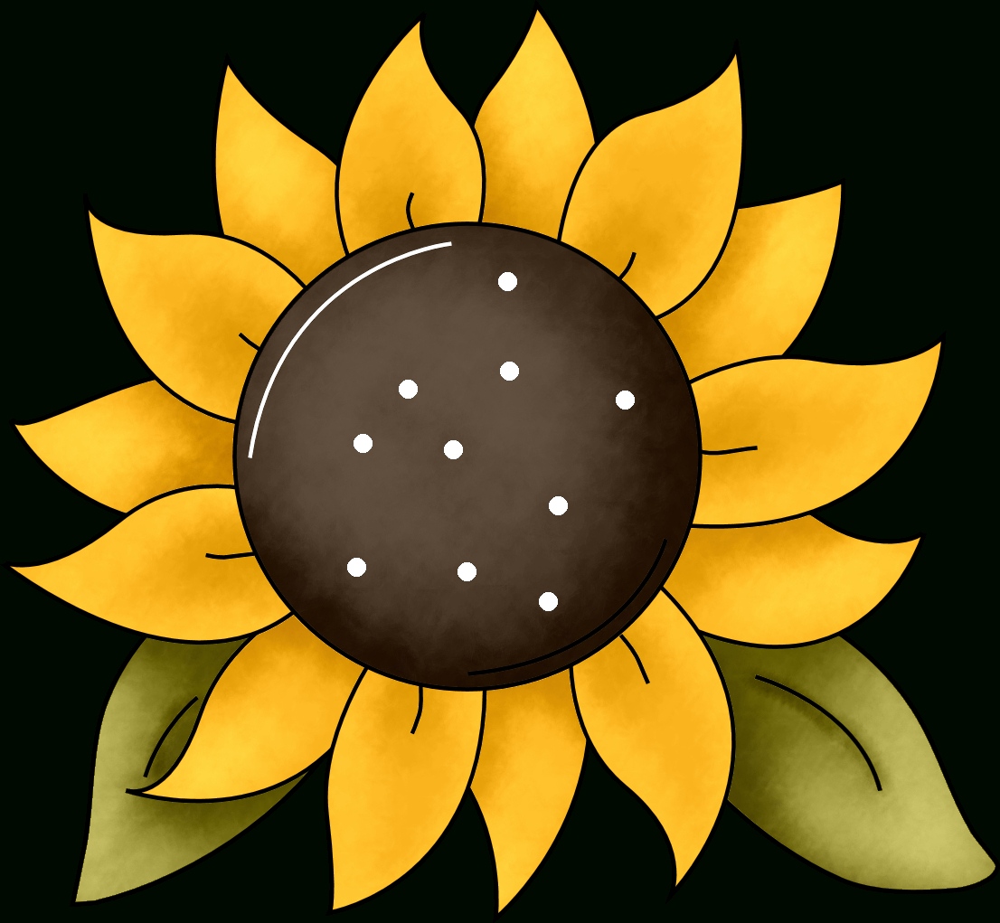 Free Sunflower Template, Download Free Clip Art, Free Clip Art On - Free Printable Sunflower Template