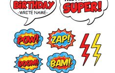 Free Superhero Pary Printables | Super Parties For Superheroes - Superhero Name Tags Free Printable