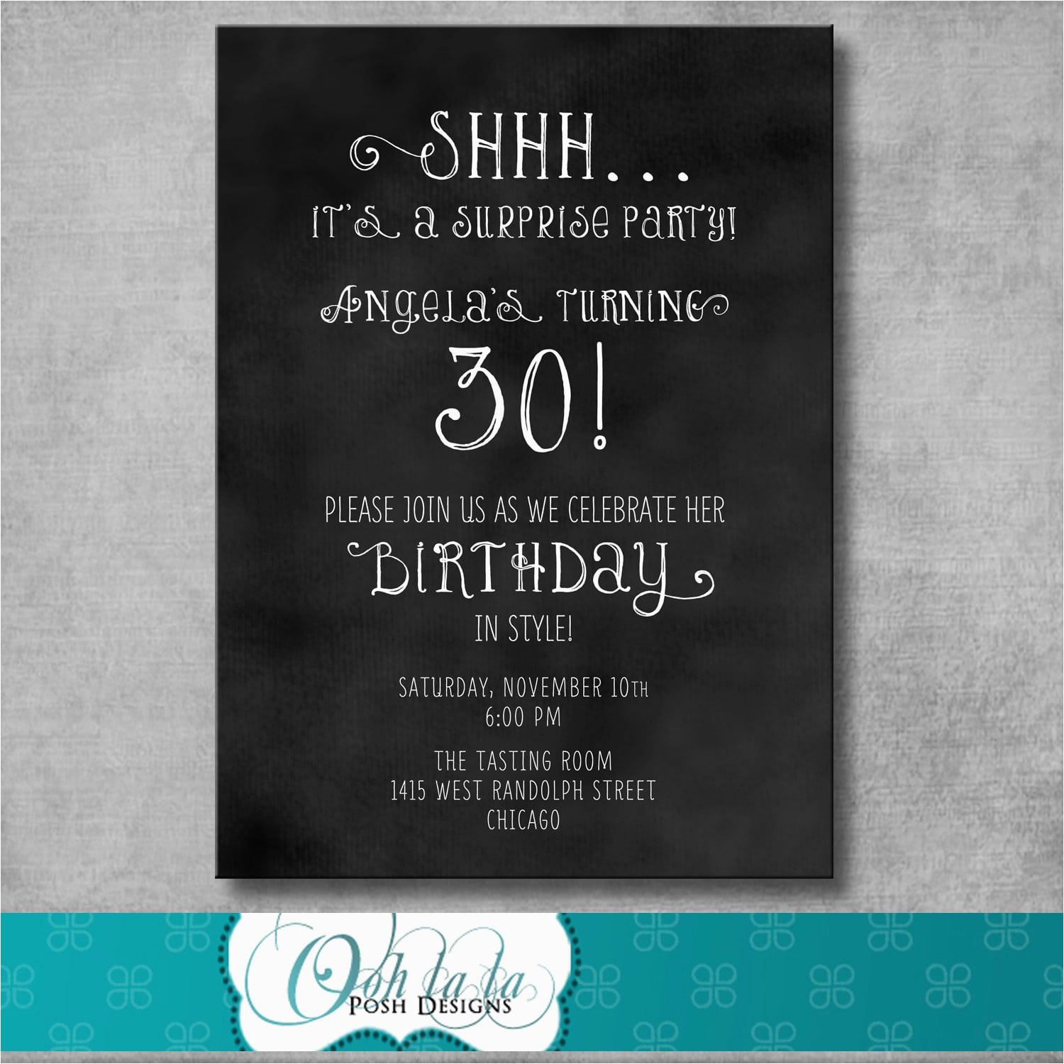 Free Surprise Birthday Party Invitations Free Printable Surprise - Free Printable Surprise Party Invitation Templates