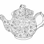Free Teapot Coloring Book, Download Free Clip Art, Free Clip Art On   Free Teapot Printable