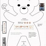 Free #teddybear #plush #toy Pattern @ Chellywood – Chellywood   Free Printable Teddy Bear Clothes Patterns