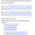 Free Texas Boat Bill Of Sale Form | Pdf | Word (.doc)   Free Printable Texas Bill Of Sale Form