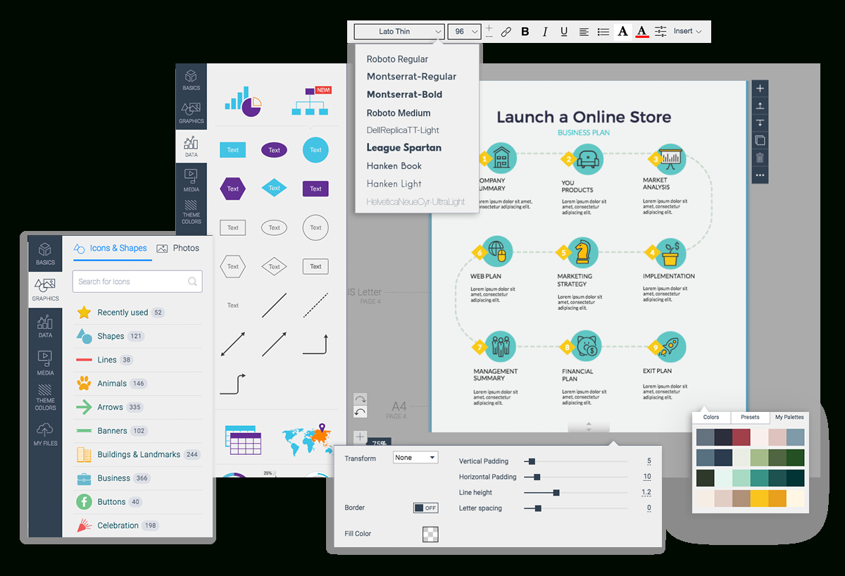 Free Timeline Maker | Timeline Creator | Visme - Free Timeline Creator Printable