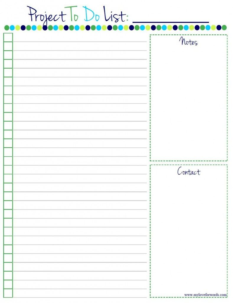 Free To Do List - 18.17.taichiwarriors.nl • - To Do Template Free Printable