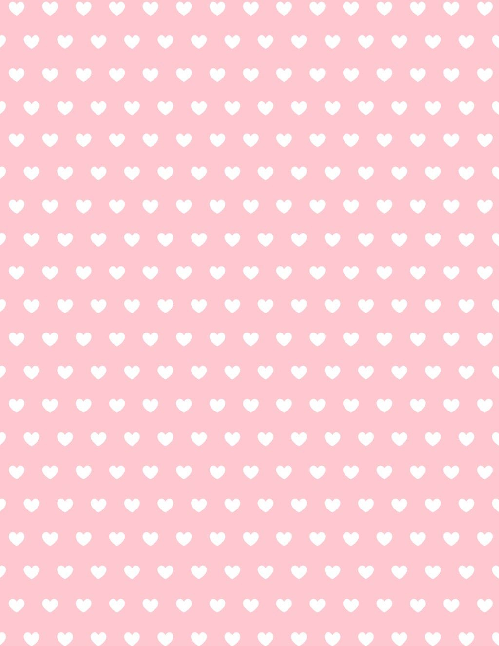 Free Valentine Hearts Scrapbook Paper | Perfect Student - Free Printable Heart Designs