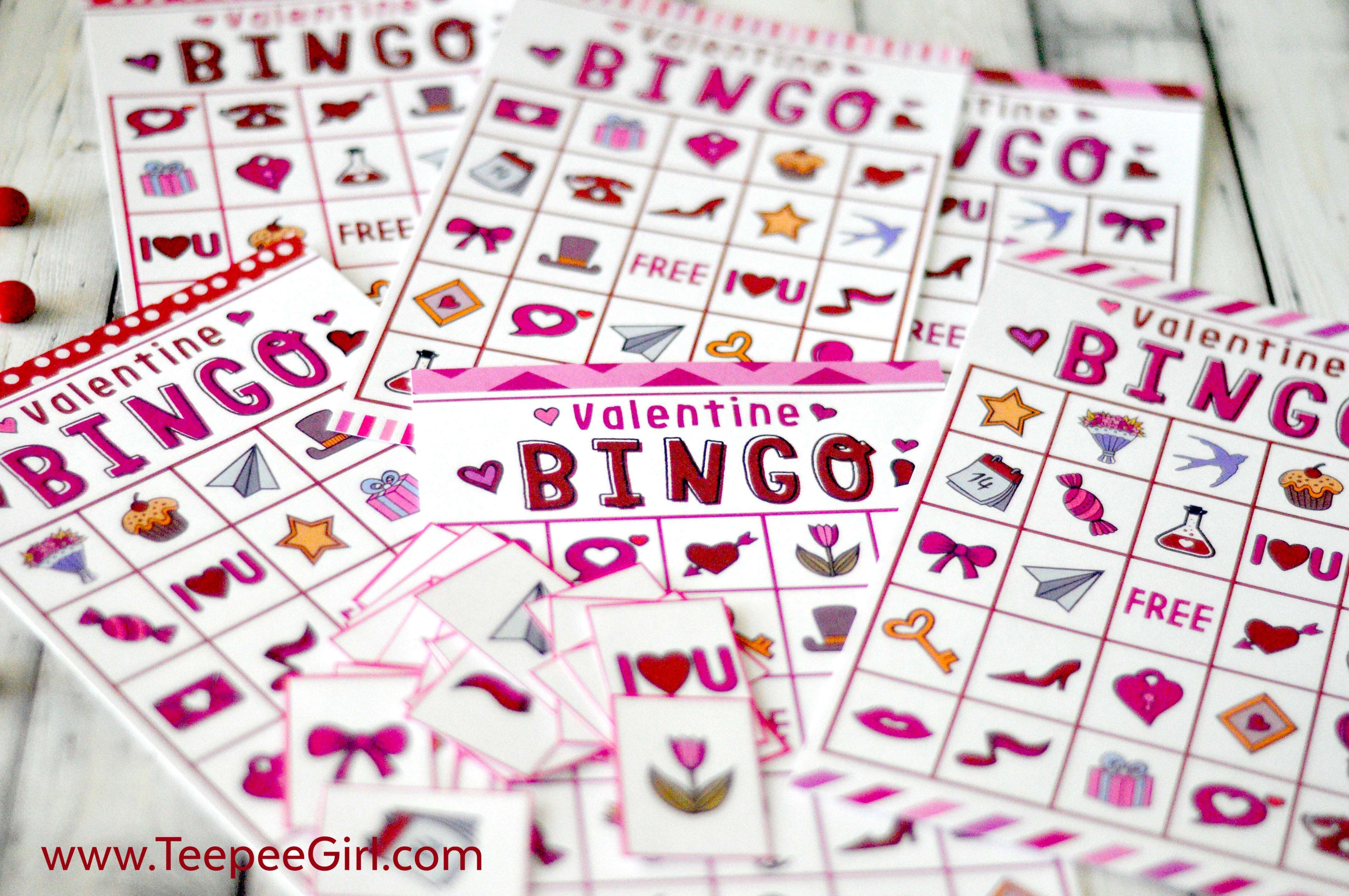 Free Valentines Day Printable Bingo Game - Free Printable Valentines Bingo